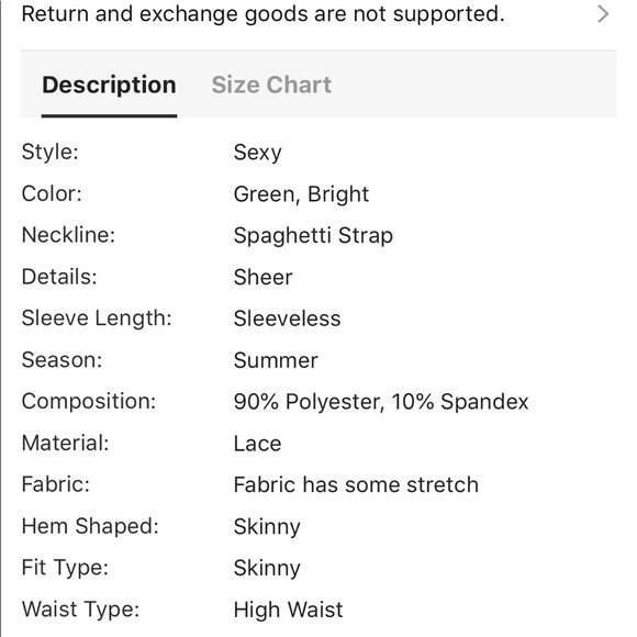 Glen Neon Bodysuit - Picture 8 of 9